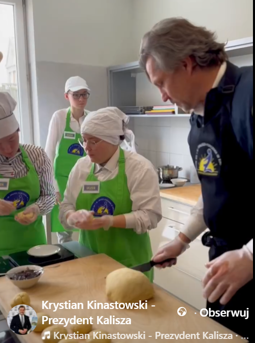 Tłusty Czwartek, ale jaki… Z prezydentem Krystianem Kinastowskim i wiceprezydentem Mateuszem Podsadnym